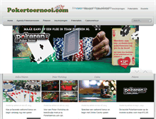 Tablet Screenshot of pokertoernooi.com